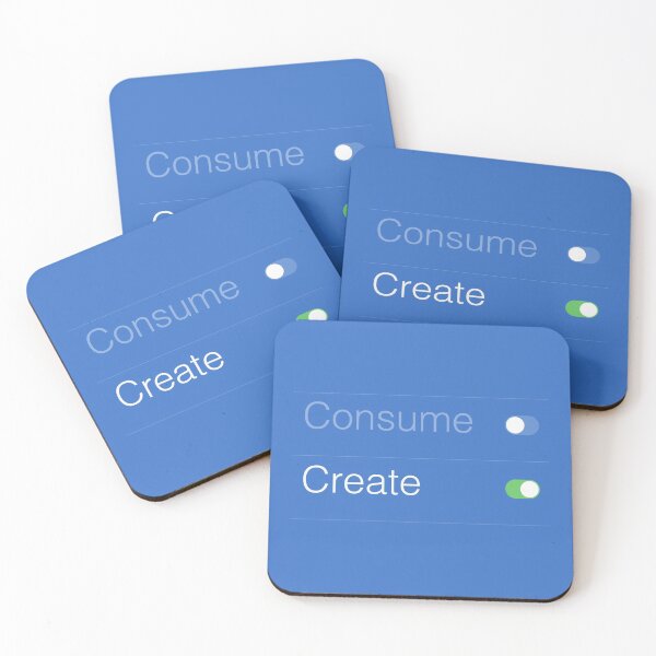 Item preview, Consume Less Create More - Your Choice designed and sold by SVGWBA.