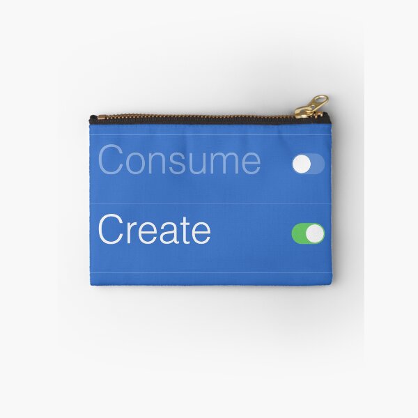 Item preview, Consume Less Create More - Your Choice designed and sold by SVGWBA.