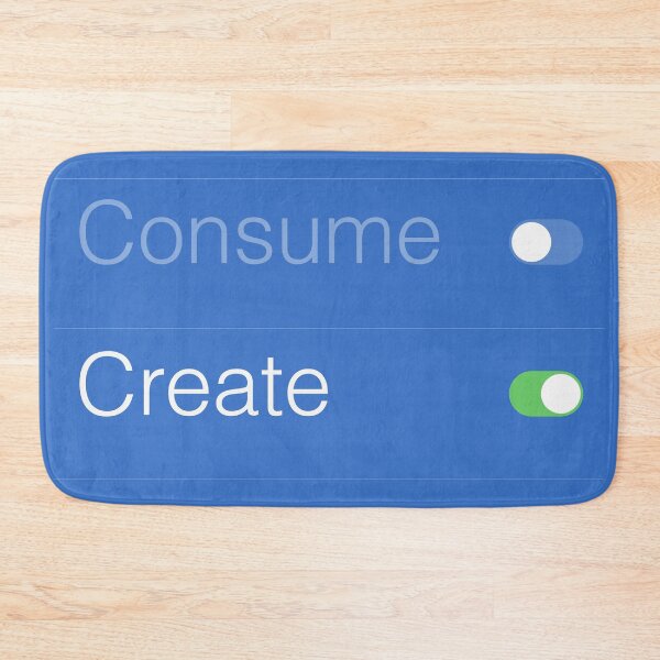 Item preview, Consume Less Create More - Your Choice designed and sold by SVGWBA.