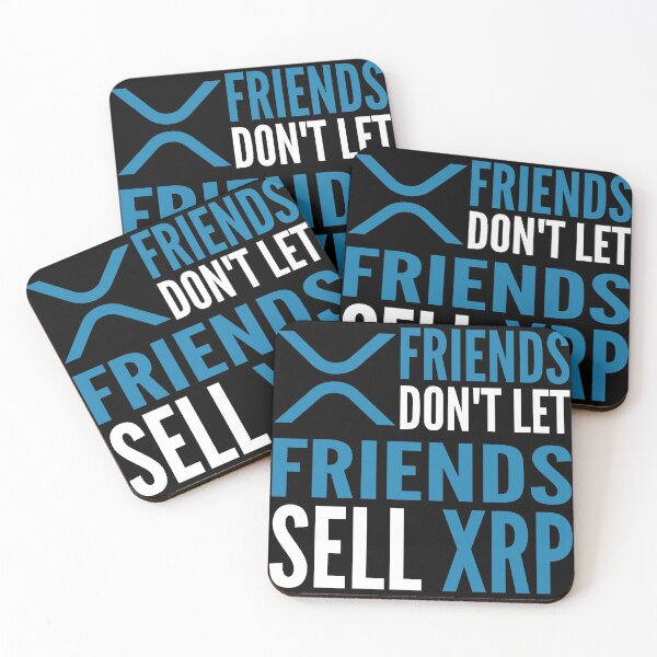 Item preview, Friends Don't Let Friends Sell XRP Crypto Funny Cryptocurrency designed and sold by Bitcoin-Fashion.