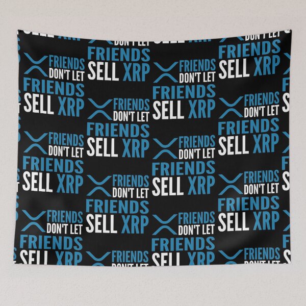 Artikelvorschau, Freunde lassen Freunde keine XRP-Krypto verkaufen Lustige Kryptowährung entworfen und verkauft von Bitcoin-Fashion.