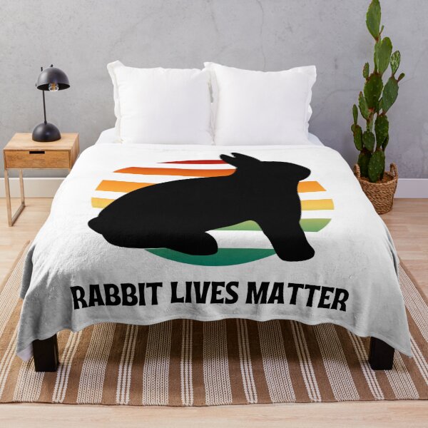 Item preview, Rabbit lives matter designed and sold by PeaceyArt.
