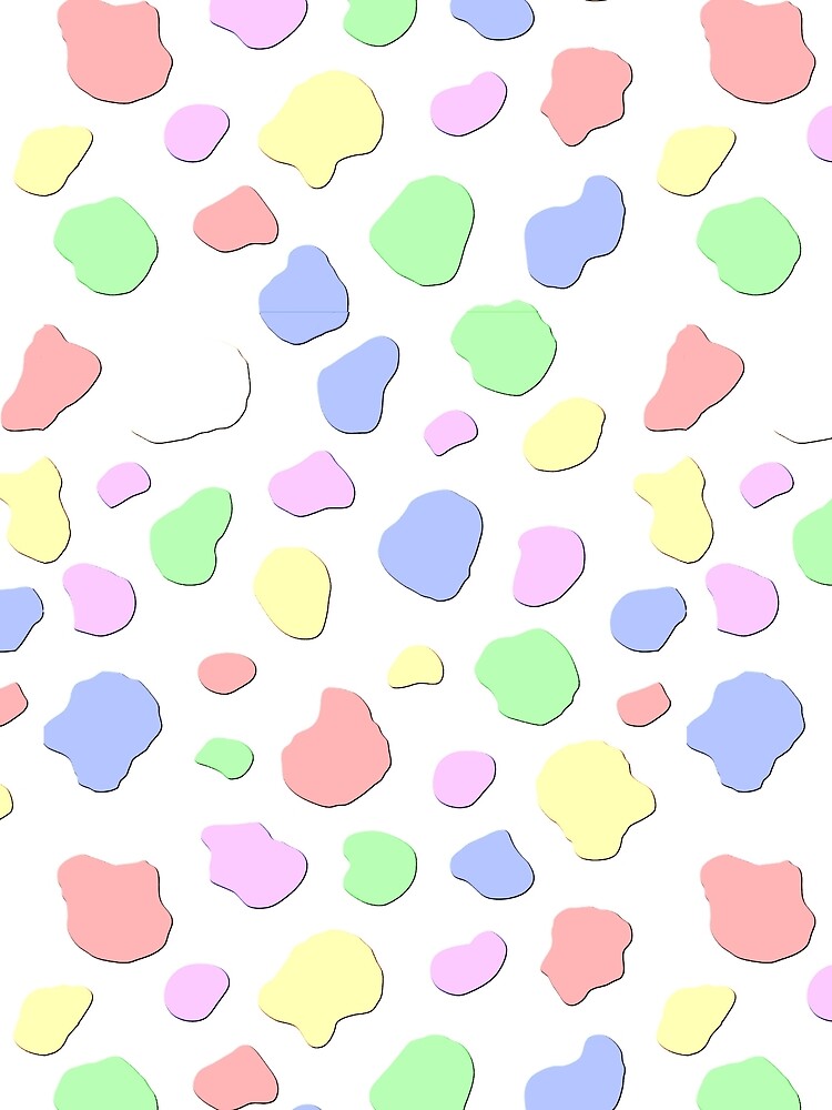 Pastel Blotches by vkdezine