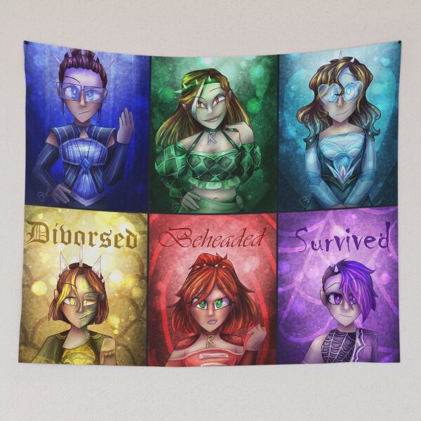 Item preview, The Six Queen Sides designed and sold by -Solarly-.