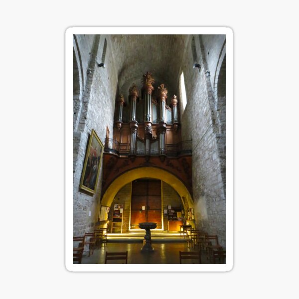Item preview, Inside the church at Saint-Guilhem-le-Désert designed and sold by Ann Biddlecombe.