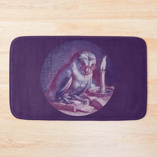 Item preview, Owl with Glasses and Books designed and sold by Sylvia Schippers.