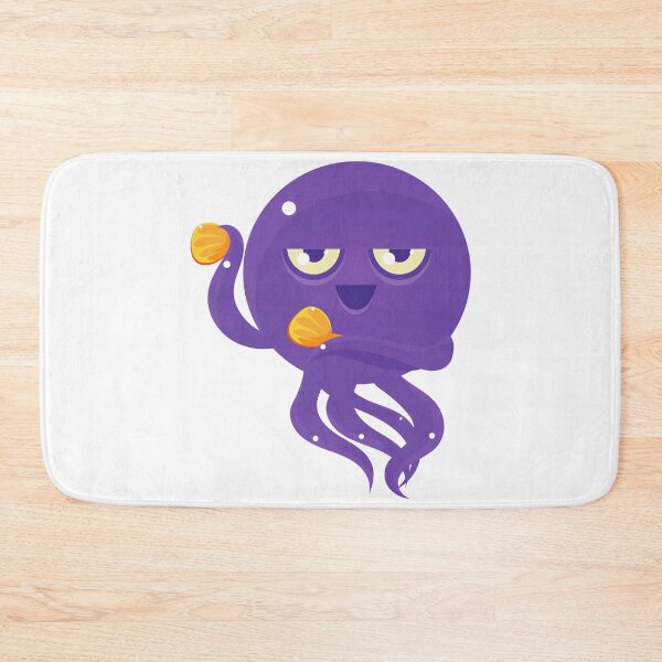 Item preview, Purple dancing octopus designed and sold by treasure-crafts.