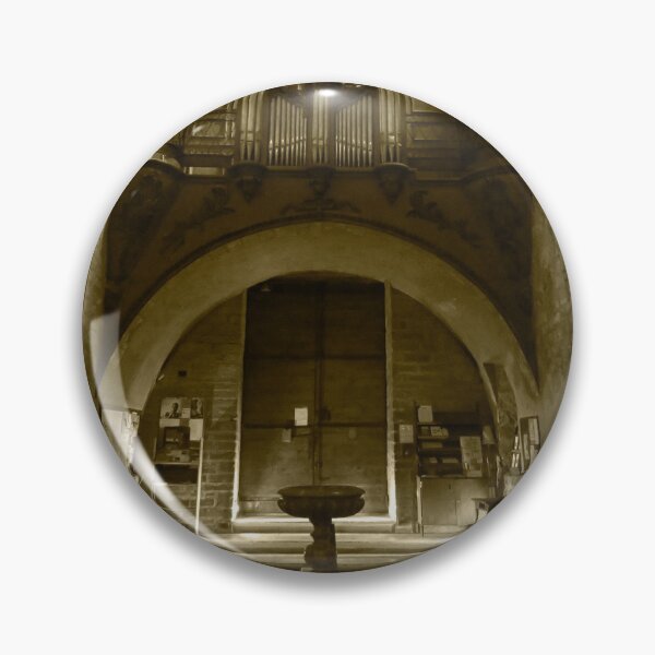 Item preview, Inside the church in tinted monochrome designed and sold by Ann Biddlecombe.