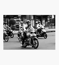 Traffic ... Ho Chi Minh City , Vietnam ... #02 Photographic Print