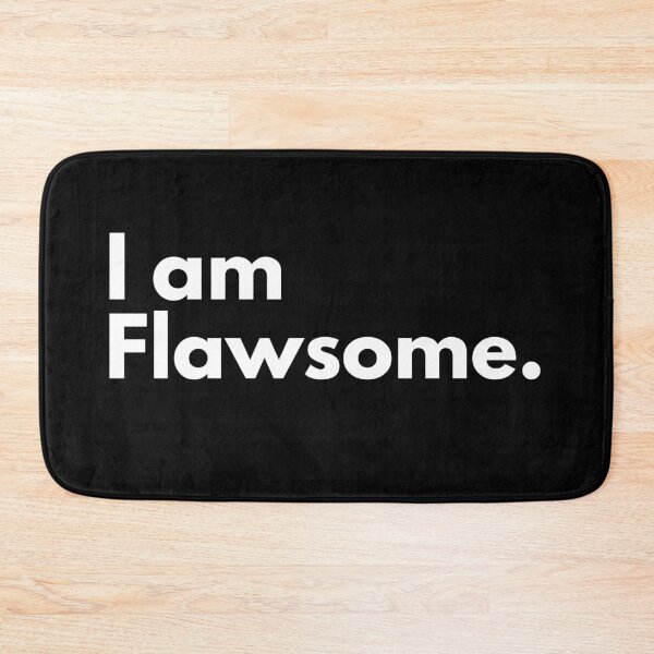 Item preview, I am Flawsome. designed and sold by Factify.