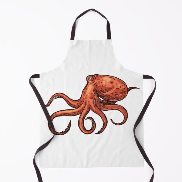 Item preview, Orange octopus designed and sold by treasure-crafts.