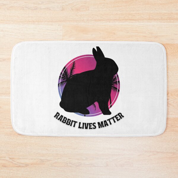 Item preview, Rabbit lives matter designed and sold by PeaceyArt.