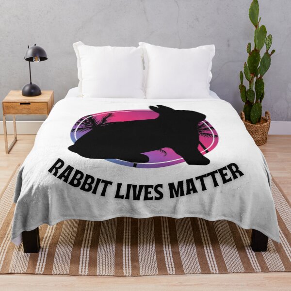 Item preview, Rabbit lives matter designed and sold by PeaceyArt.