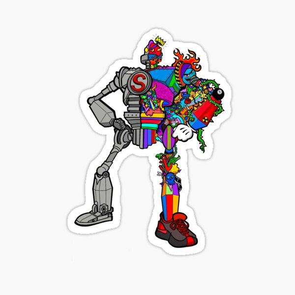 Robot Giant Sticker