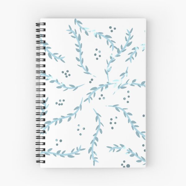 Item preview, Blue leaves pattern  designed and sold by Antiope33.