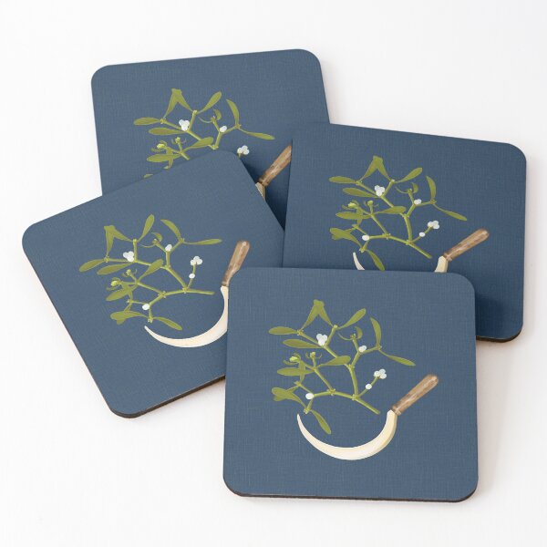 Item preview, Golden Sickle and Mistletoe designed and sold by Arts and Herbs.