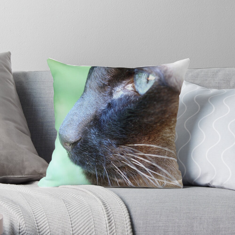 Siamese Throw Pillow