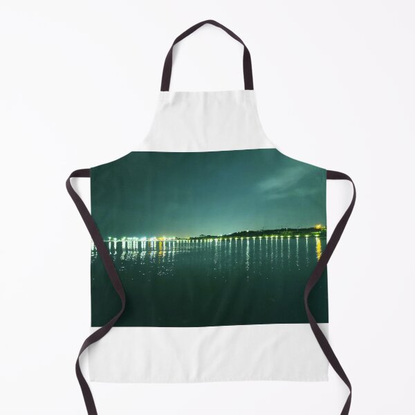 Item preview, The night view of kimneyung port seen after sunset from Mokjisum, Jeju in Korea designed and sold by human8891.