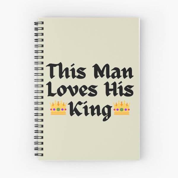 Item preview, Wordplay meme, This Man Loves his King #2 designed and sold by Hypnotees.