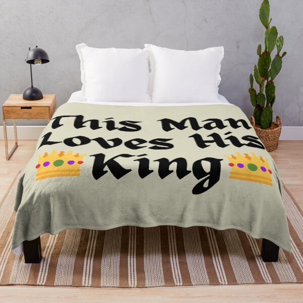 Item preview, Wordplay meme, This Man Loves his King #2 designed and sold by Hypnotees.