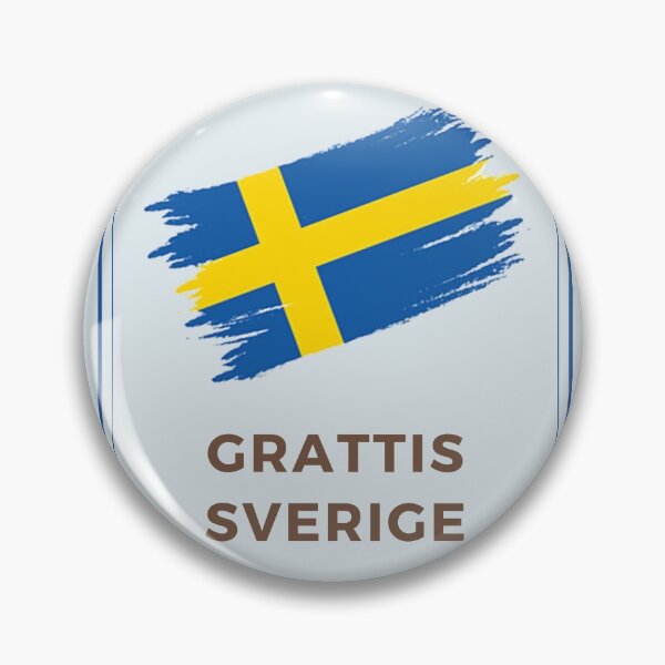 Artikelvorschau, Grattis Sverige. 6. Juni. Nationaldag Sverige. Nationalfeiertag entworfen und verkauft von soniaaseguin.