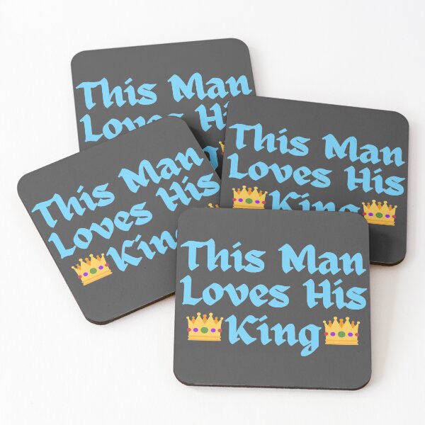 Item preview, Wordplay meme, This Man Loves his King #3 designed and sold by Hypnotees.