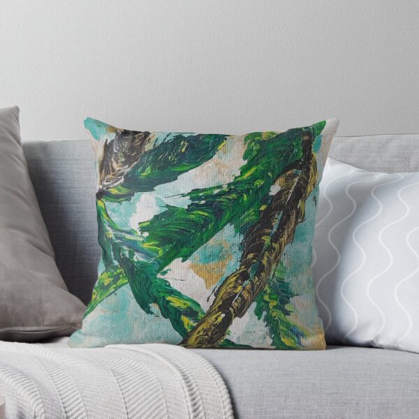 Item preview, Textured leaves abstract designed and sold by ektara-.