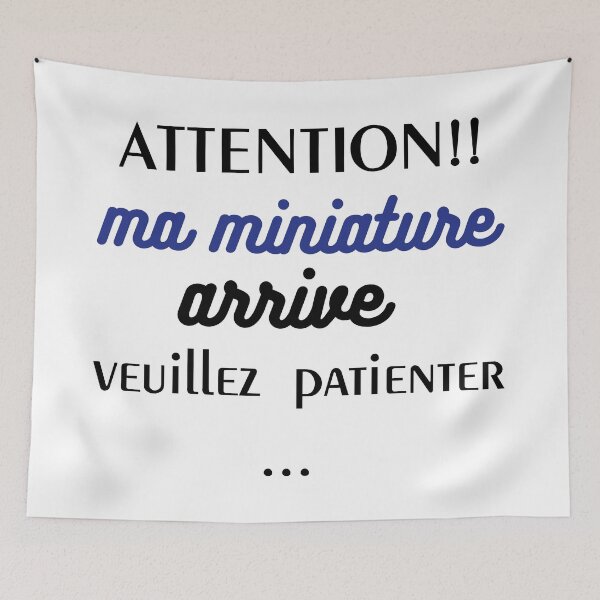 Item preview, attention my miniature is coming, birth announcement in a couple designed and sold by Aze99.