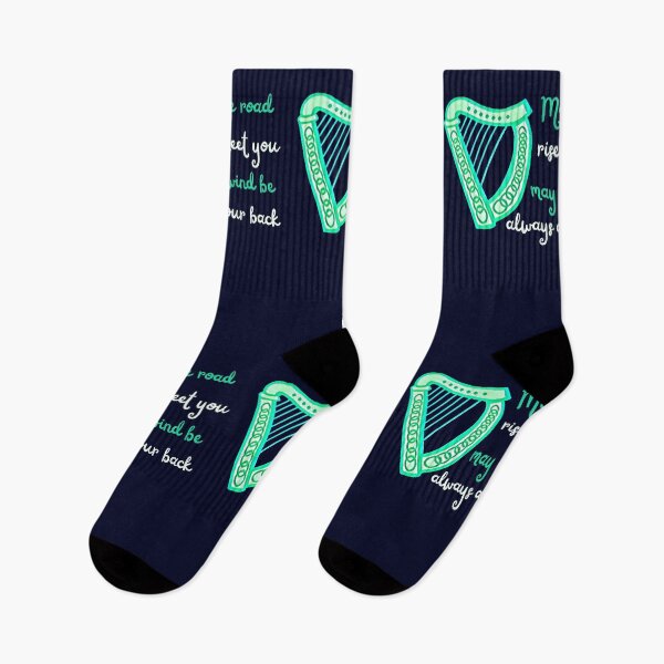 Item preview, May the Road Rise up to Meet You Irish Blessing designed and sold by DesignsofNote.