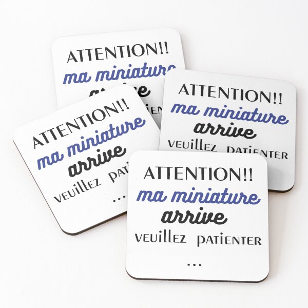Item preview, attention my miniature is coming, birth announcement in a couple designed and sold by Aze99.