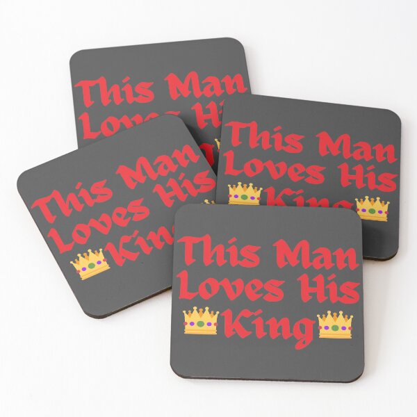 Item preview, Wordplay meme, This Man Loves his King #4 designed and sold by Hypnotees.