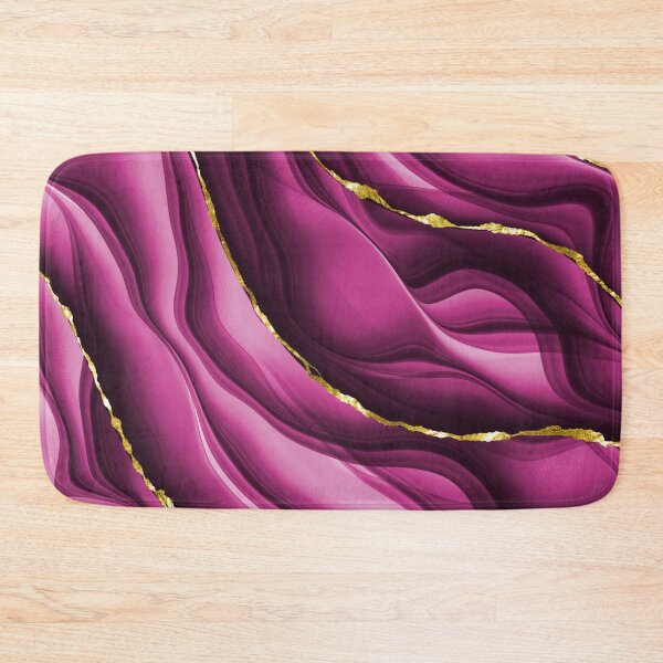 Item preview, Pink and Gold Abstract Ink designed and sold by WOW TeesAndThings.