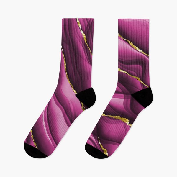 Item preview, Pink and Gold Abstract Ink designed and sold by WOW TeesAndThings.