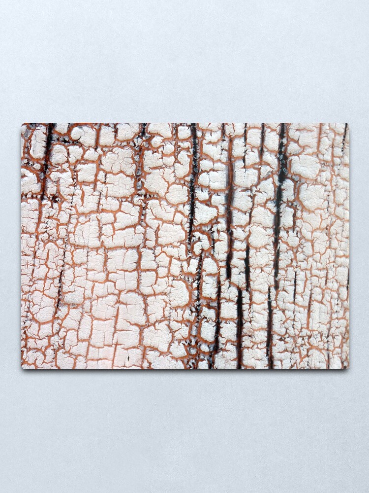 Alternate view of Crackling Metal Print