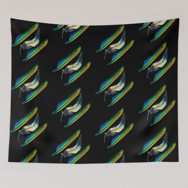 Item preview, Multicolour feather designed and sold by Anamika Mehta.
