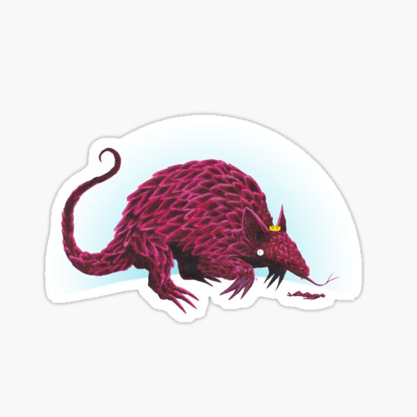 The Pangolin of Doom Sticker