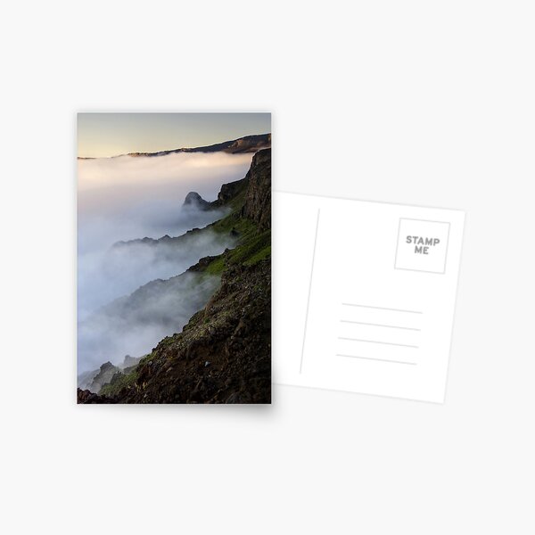 Misty Haleakala - Maui Postcard