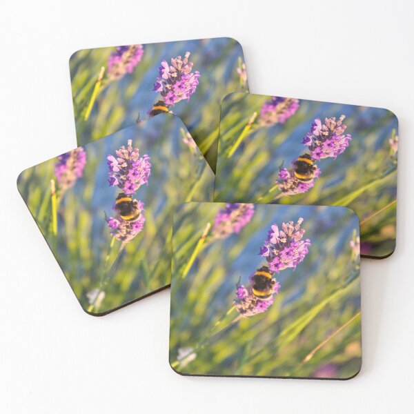 Item preview, Bee among the flowers designed and sold by Jesús Javier Martínez Landín.