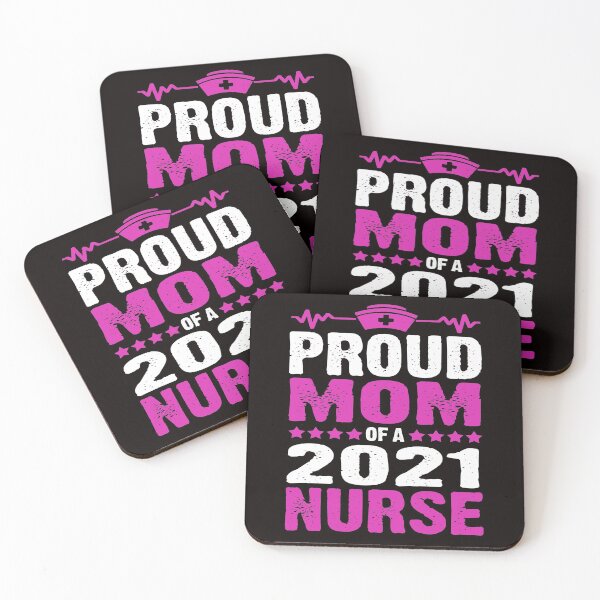 Item preview, Proud Mom of a 2021 nurse, nursing student gift  designed and sold by Majesticoo.