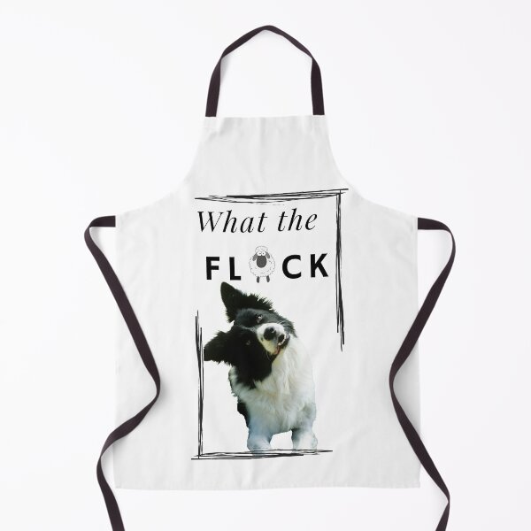 Item preview, What the Flock Border Collie - funny face designed and sold by nicksuefonze.