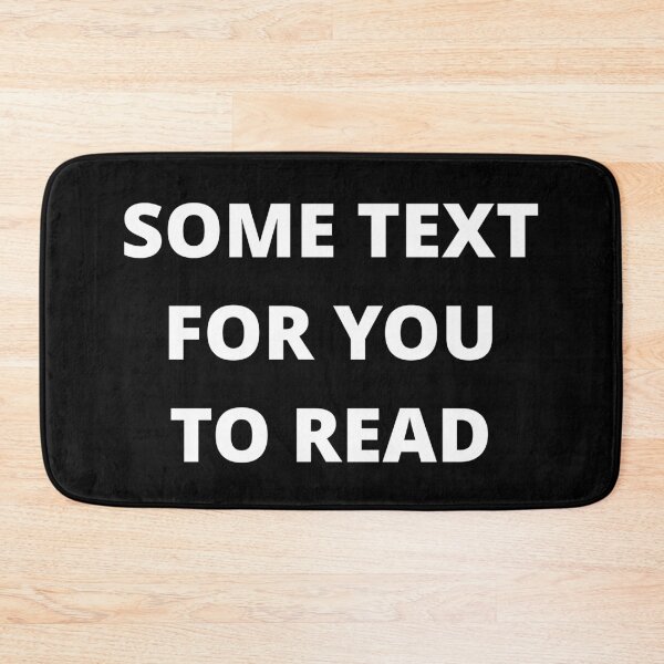 Item preview, SOME TEXT FOR YOU TO READ designed and sold by uniqueitems.