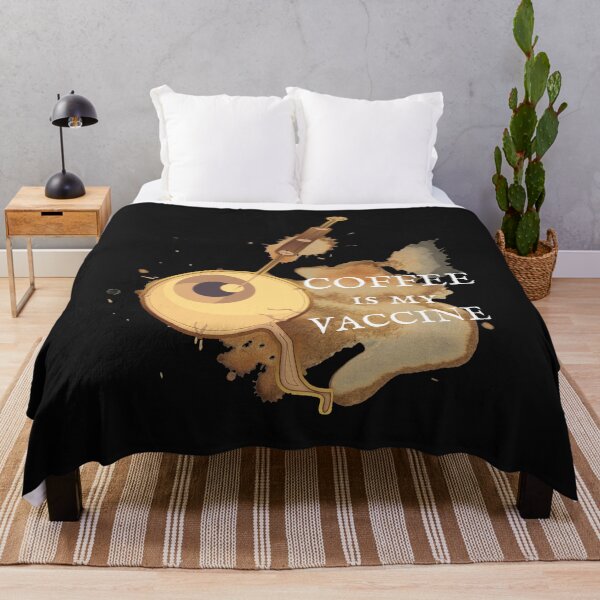 Item preview, Coffee Is My Vaccine Funny designed and sold by DesignsofNote.