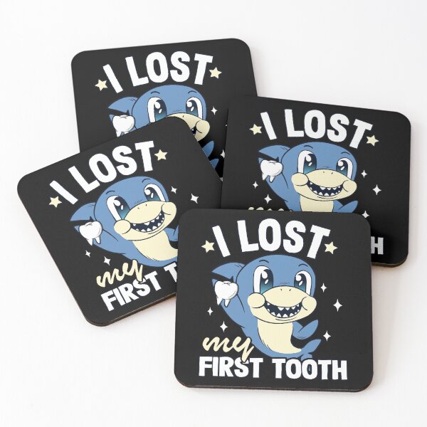 Item preview, I Lost My First Tooth Tooth Fairy Teeth Out Shark Boys designed and sold by Stronzi.