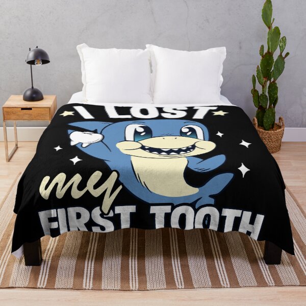 Item preview, I Lost My First Tooth Tooth Fairy Teeth Out Shark Boys designed and sold by Stronzi.