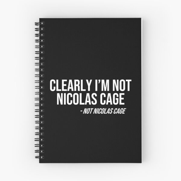 Item preview, I am Not Nicolas Cage designed and sold by BetterLeo.