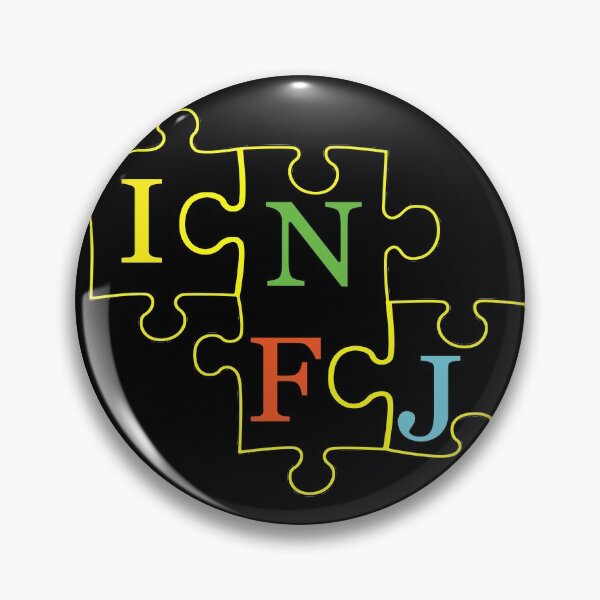 Item preview, INFJ Puzzle - Typography Design 8 designed and sold by art-by-shadab.