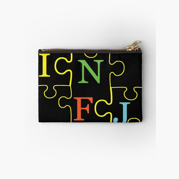 Item preview, INFJ Puzzle - Typography Design 8 designed and sold by art-by-shadab.