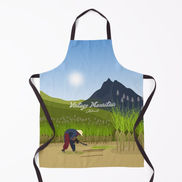 Item preview, Woman cutting sugar cane in a field in Mauritius designed and sold by Kotomili.
