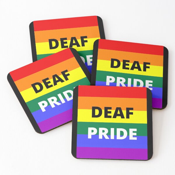 Item preview, DEAF PRIDE designed and sold by uniqueitems.