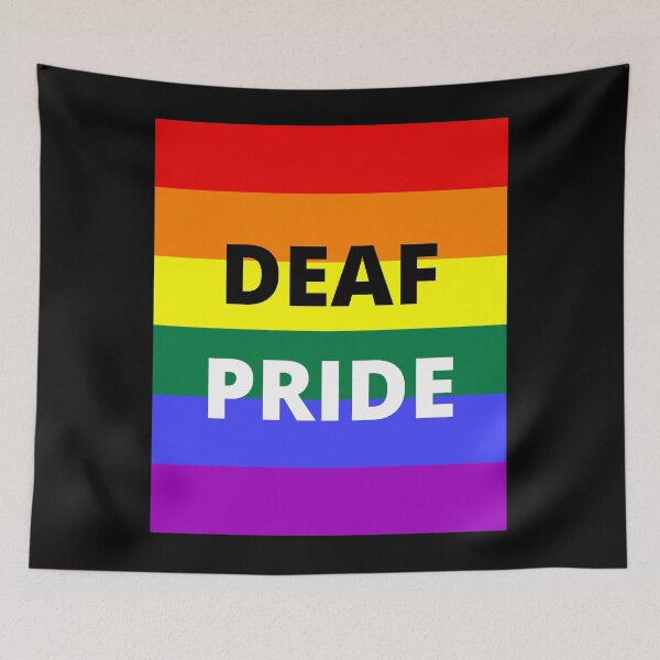 Item preview, DEAF PRIDE designed and sold by uniqueitems.